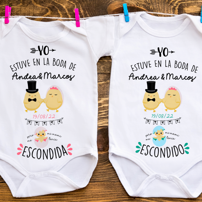 Body personalizado Quieres ser mi padrino Tú personalizas