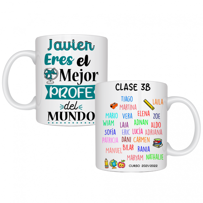 Taza Personalizada Esta Taza Pertenece Al Mejor Profesor Del Mundo 