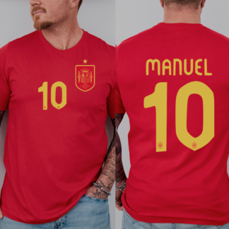 Camisetas personalizadas selección española